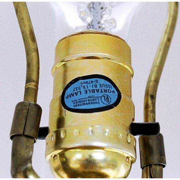 VTG Underwriters Laboratories 31" Lamp Circus Elephant Animal Rustic Resin Base - Picture 8 of 16